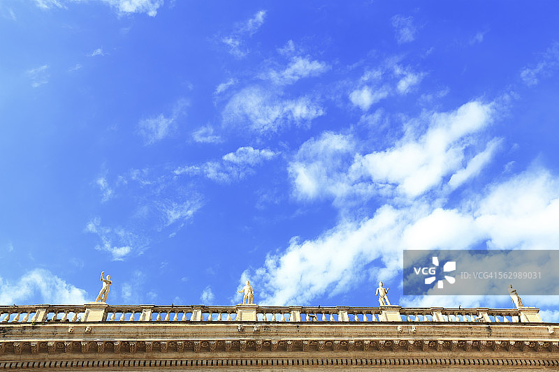 罗马市政厅卡比托利欧图片素材