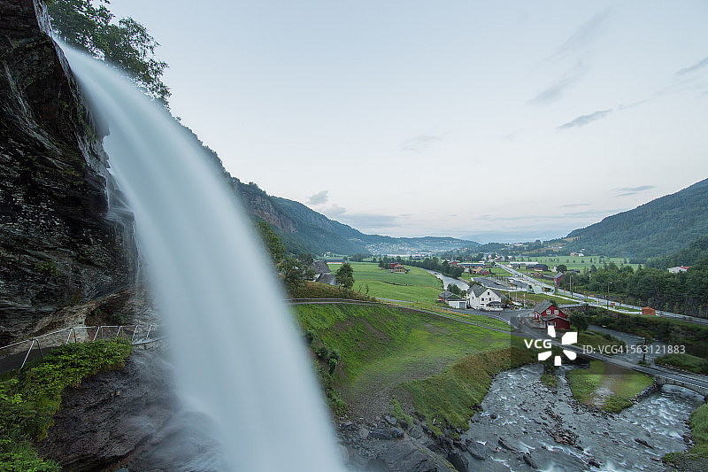斯坦斯达尔斯弗森瀑布图片素材