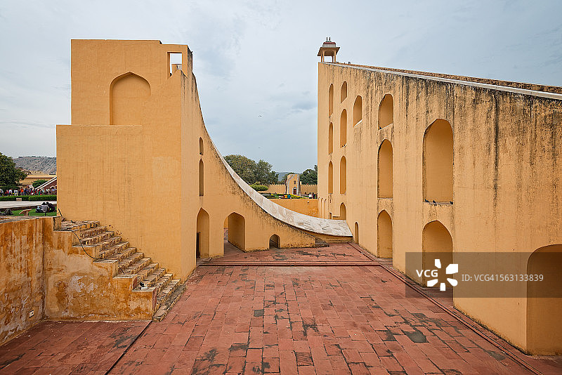 印度斋浦尔简塔·曼塔天文台图片素材