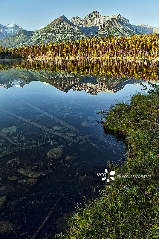 艾伯塔省的海岸线图片素材
