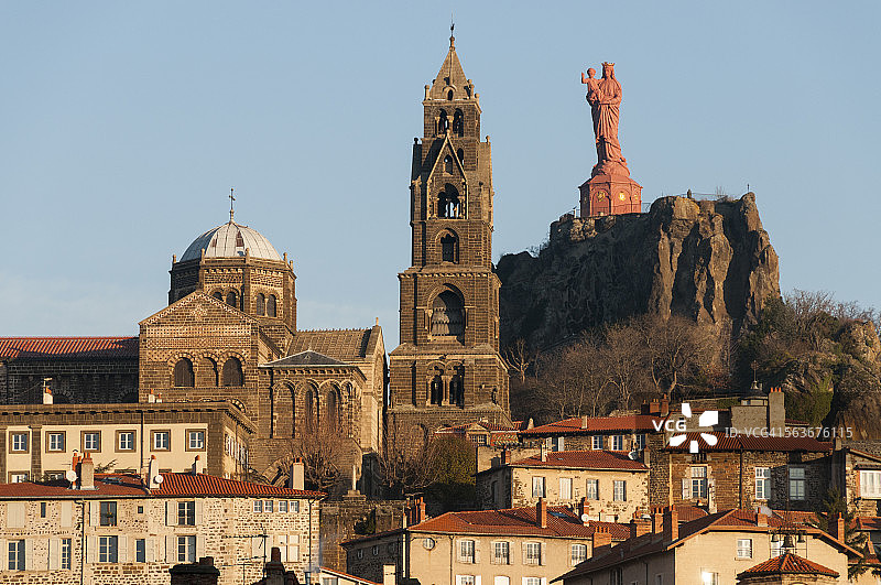 勒皮昂韦莱圣母大教堂图片素材