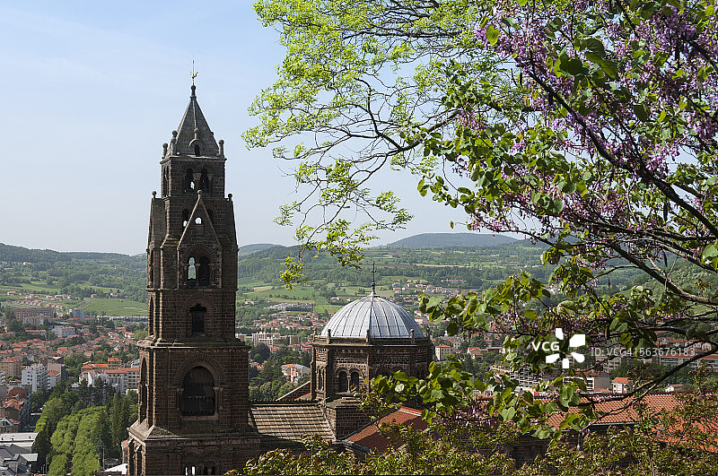 勒皮昂韦莱圣母大教堂图片素材