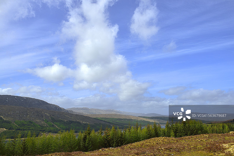 洛伊恩湖图片素材