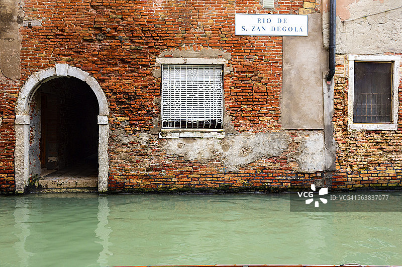 圣保罗区和卡纳雷吉欧区之间的区域图片素材