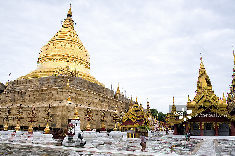 蒲甘瑞西贡塔图片素材