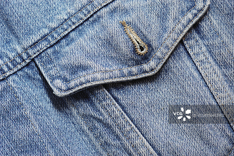 牛仔裤口袋特写图片素材