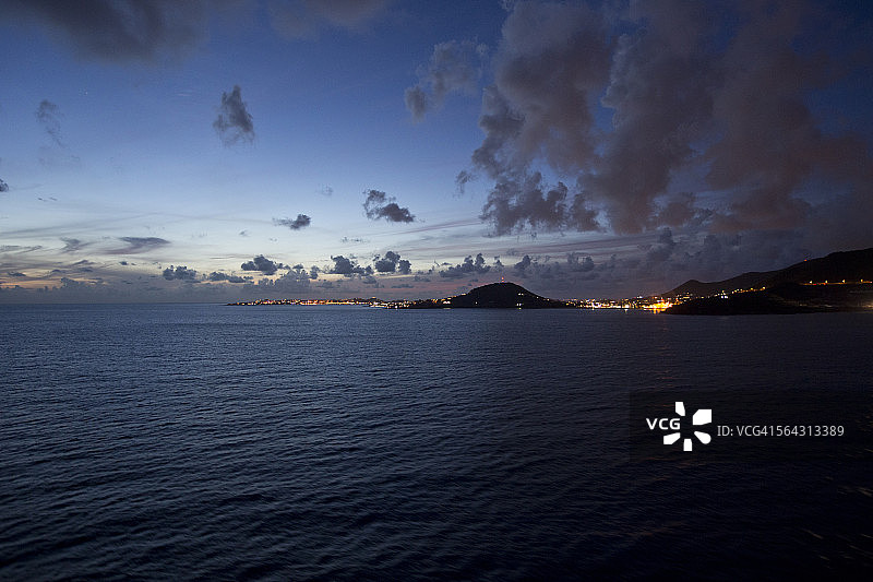 圣马丁日落图片素材