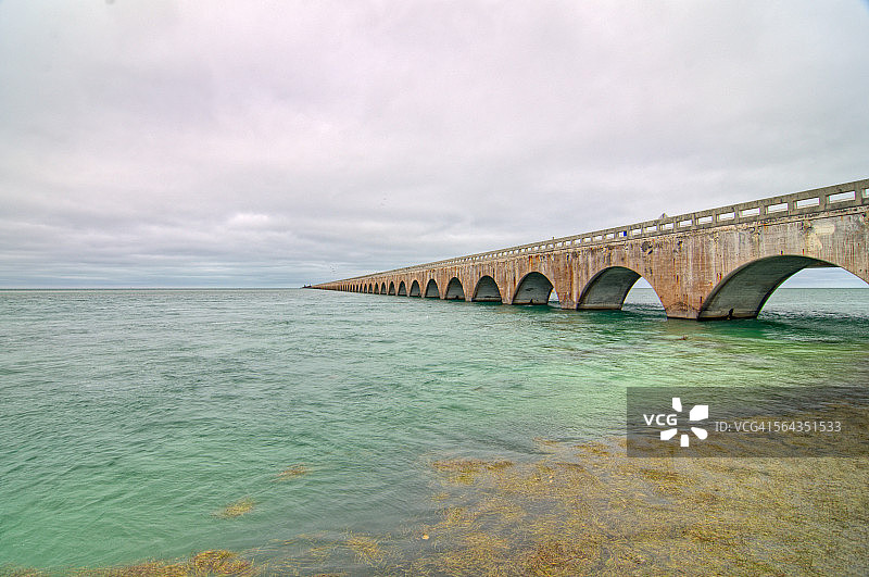 七英里大桥图片素材