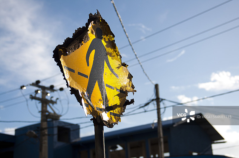 行人标志图片素材