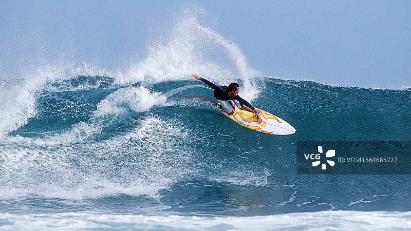 在印度洋冲浪图片素材