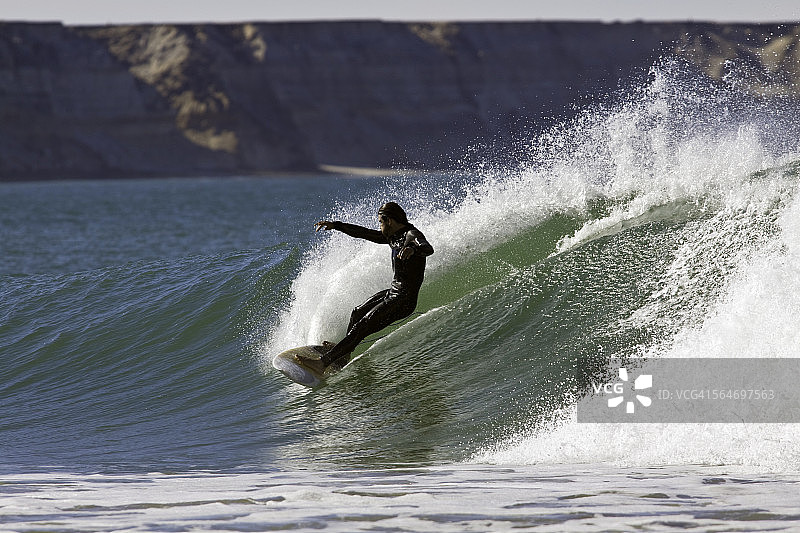 在西撒哈拉冲浪图片素材