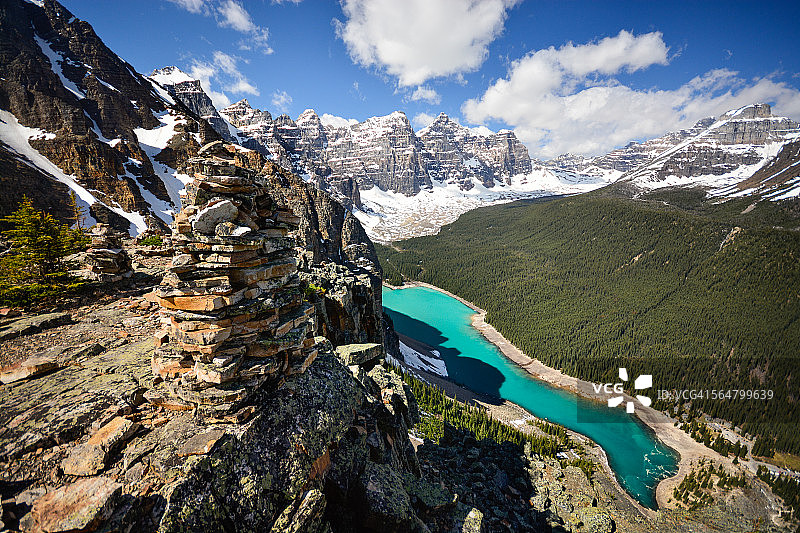 十峰谷图片素材