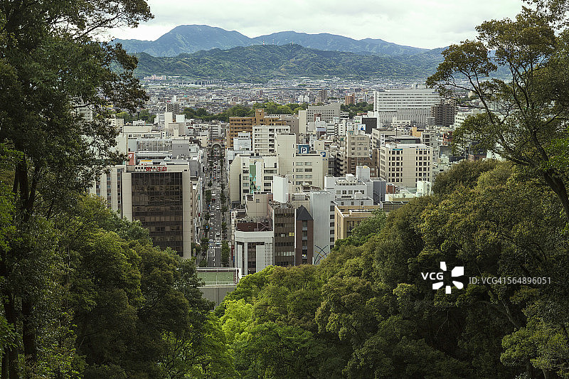 松山市城市风光图片素材