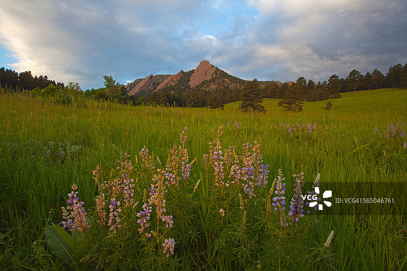 科罗拉多州博尔德肖托夸公园图片素材