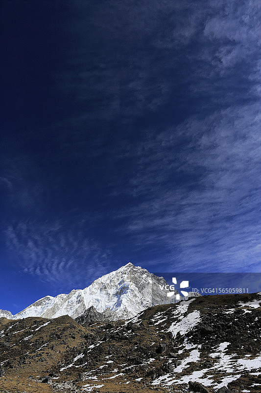 努子峰山顶（7864米）图片素材