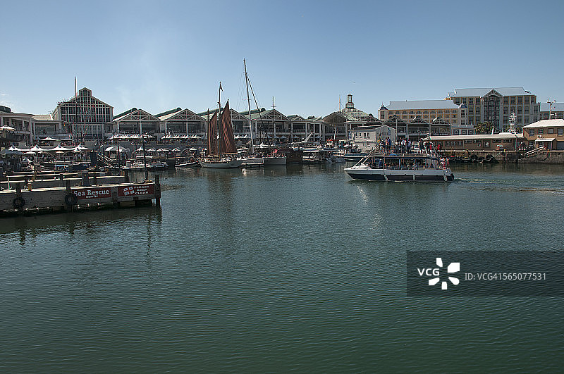 V&A海滨的包租船图片素材