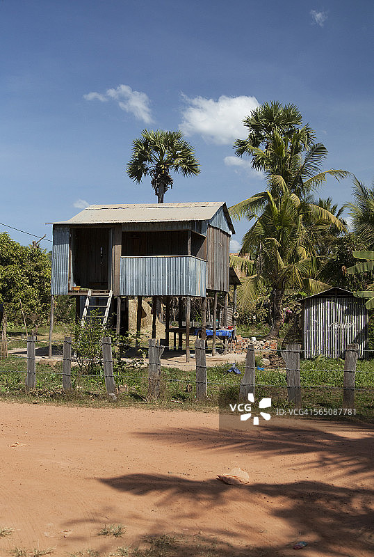 柬埔寨乡村风光图片素材