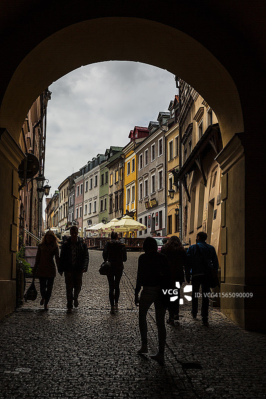 卢布林市风光图片素材