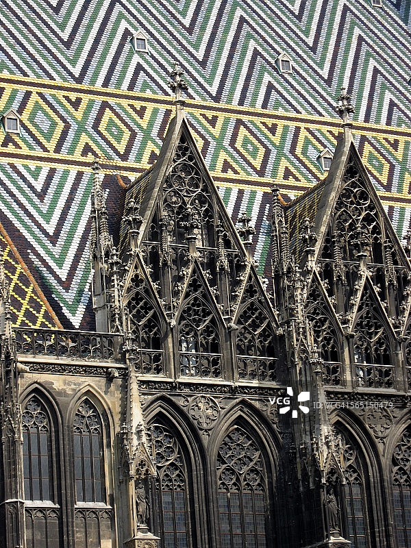 奥地利维也纳圣斯蒂芬大教堂图片素材