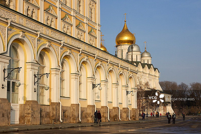 莫斯科的克里姆林宫图片素材