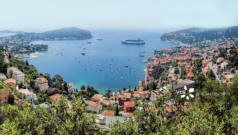 埃兹小镇风光图片素材