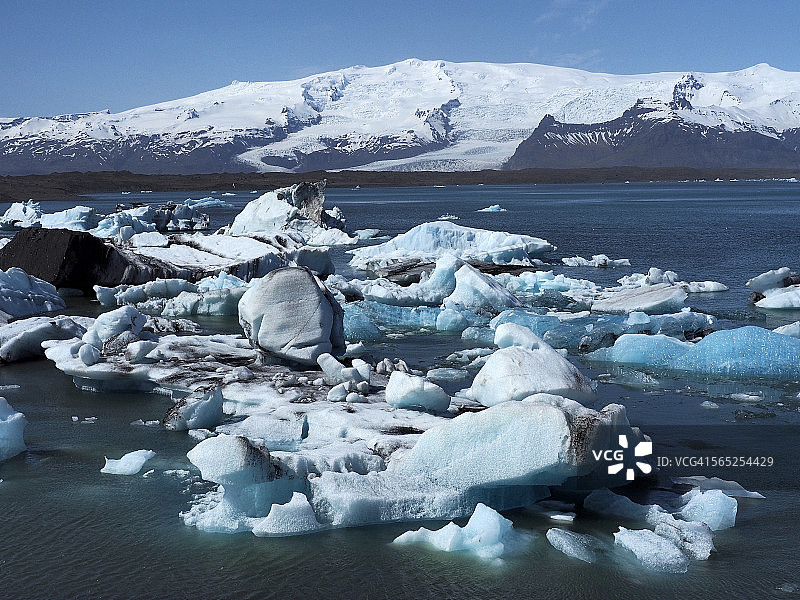 杰古沙龙冰河湖图片素材