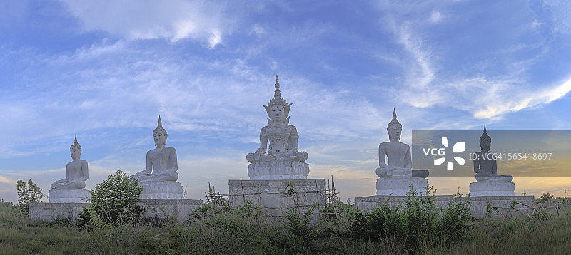 泰国沙缴府佛像图片素材