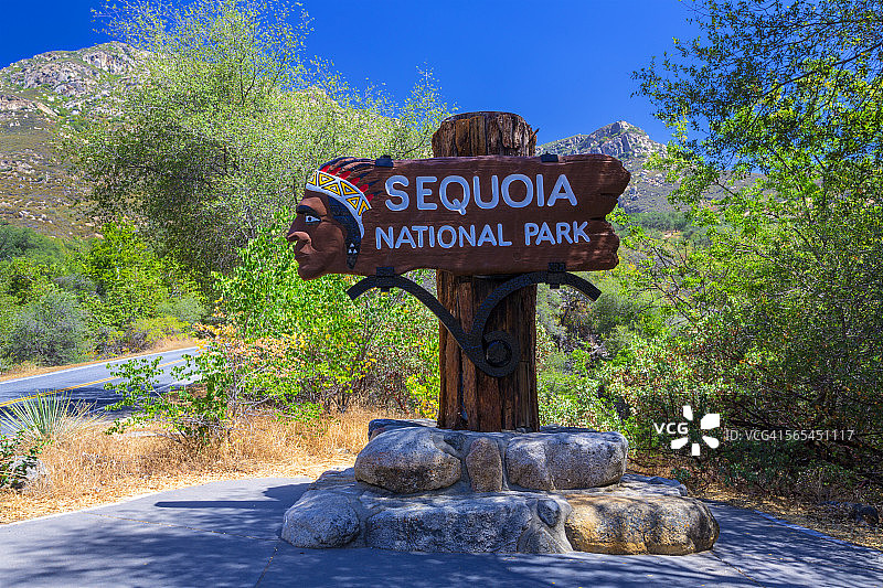 加利福尼亚州红杉国家公园图片素材