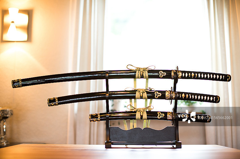 武士刀套装图片素材