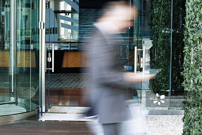 商务人士侧面轮廓图片素材