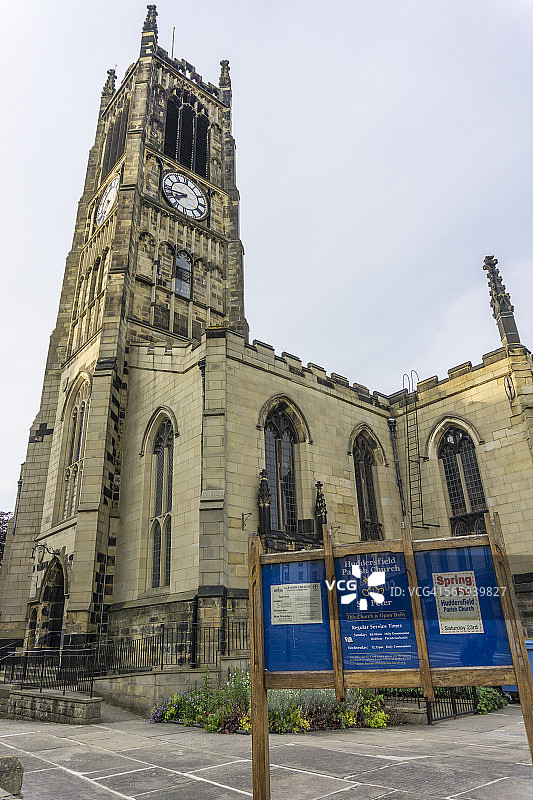 哈德斯菲尔德教区教堂 - 圣彼得教堂图片素材
