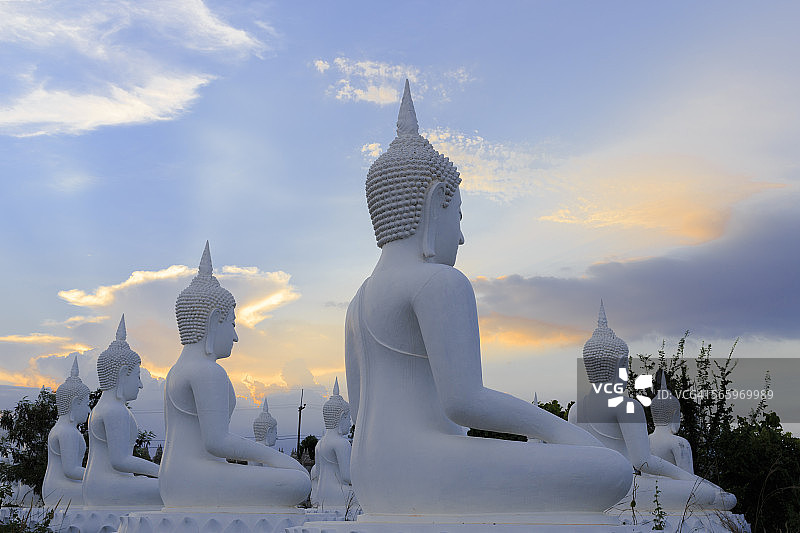 沙缴府佛像，泰国图片素材