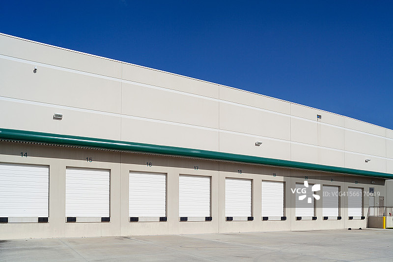 工业装货码头图片素材