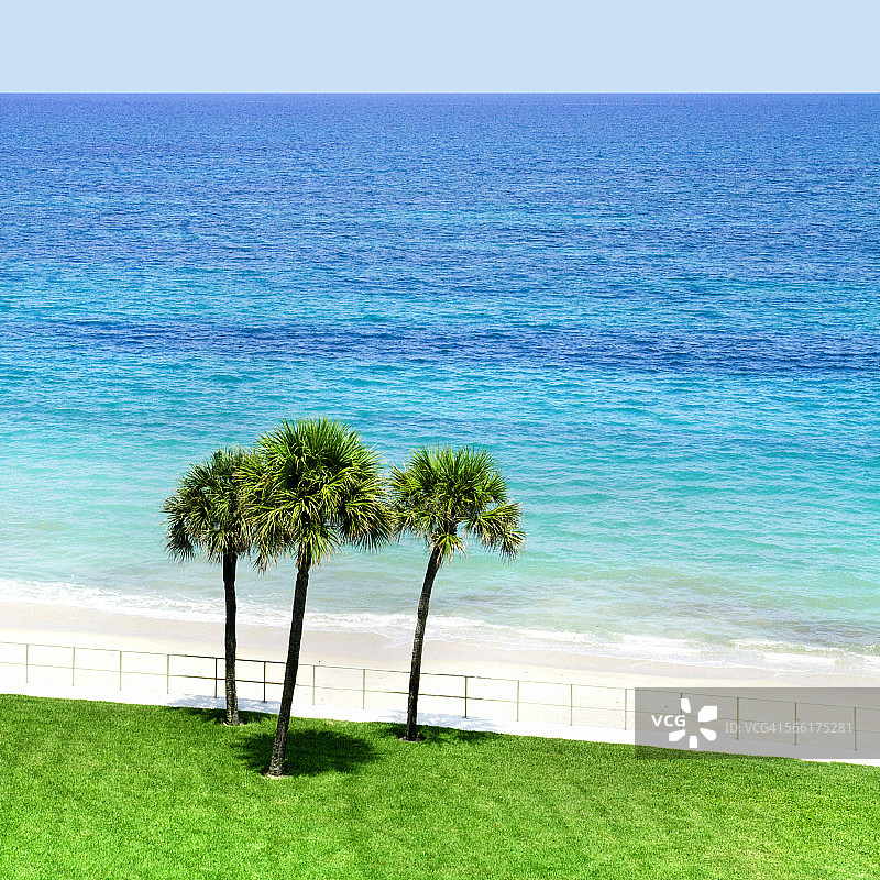 佛罗里达州维罗海滩长廊景色图片素材