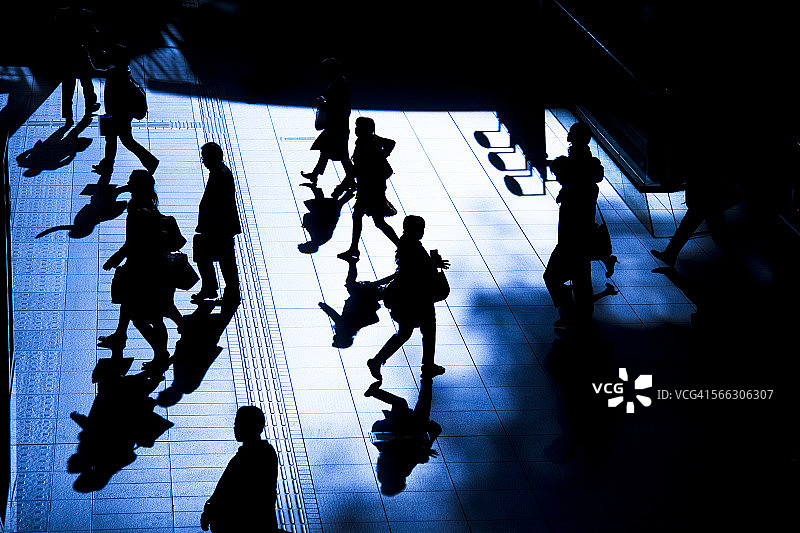 清晨的京都站图片素材