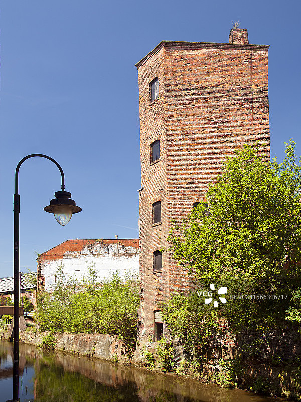 曼彻斯特罗奇代尔运河图片素材
