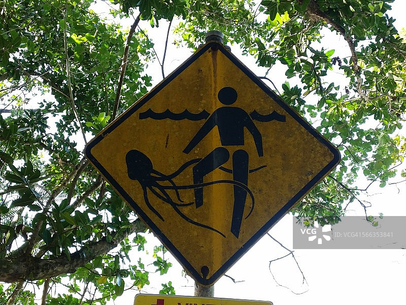 奇怪的街道标志图片素材