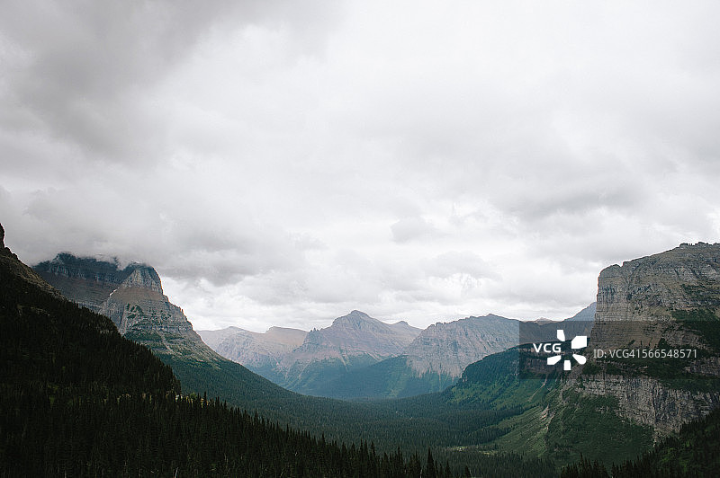 冰川国家公园图片素材