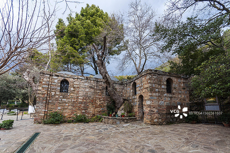 圣母玛利亚的房子图片素材