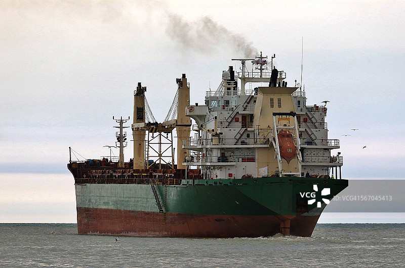 航海散货船图片素材