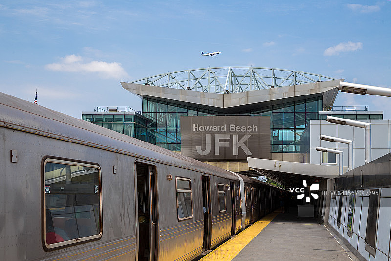 霍华德海滩地铁站（肯尼迪国际机场）图片素材