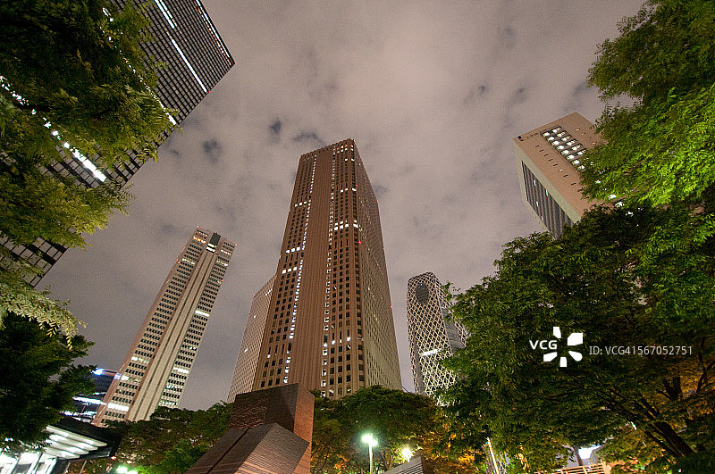 东京夜景图片素材