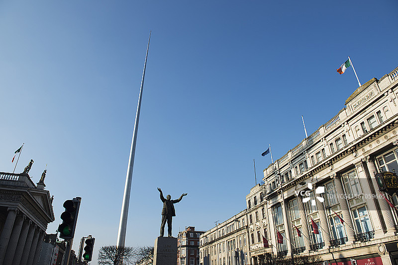 都柏林尖塔图片素材