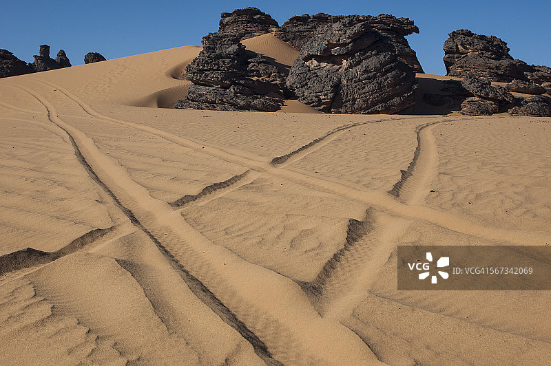 利比亚撒哈拉沙漠图片素材