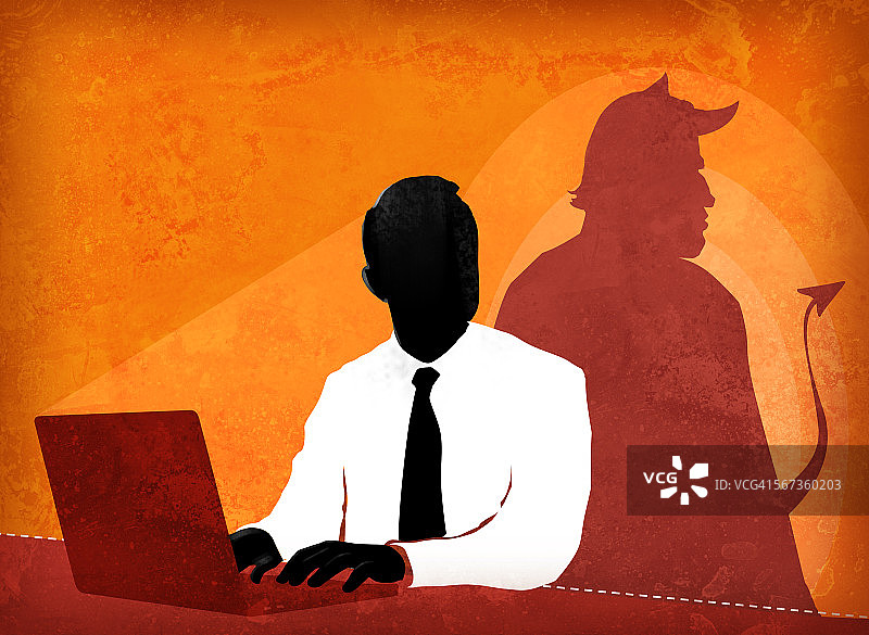 商人虚假宣传图片素材