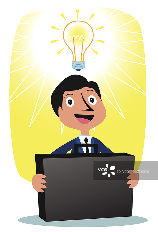 商人有了主意图片素材