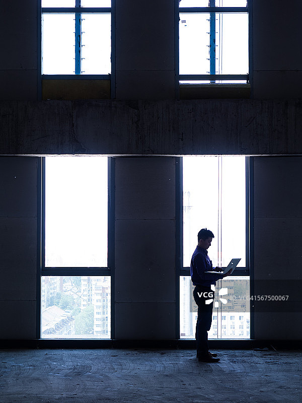 商务人士剪影图片素材
