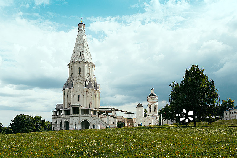 科洛缅斯克庄园的耶稣升天教堂图片素材