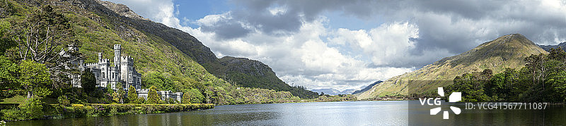 凯尔莫修道院全景图片素材