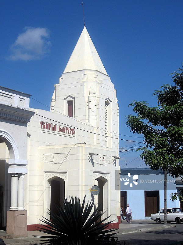 西恩富戈斯浸信会教堂，古巴图片素材